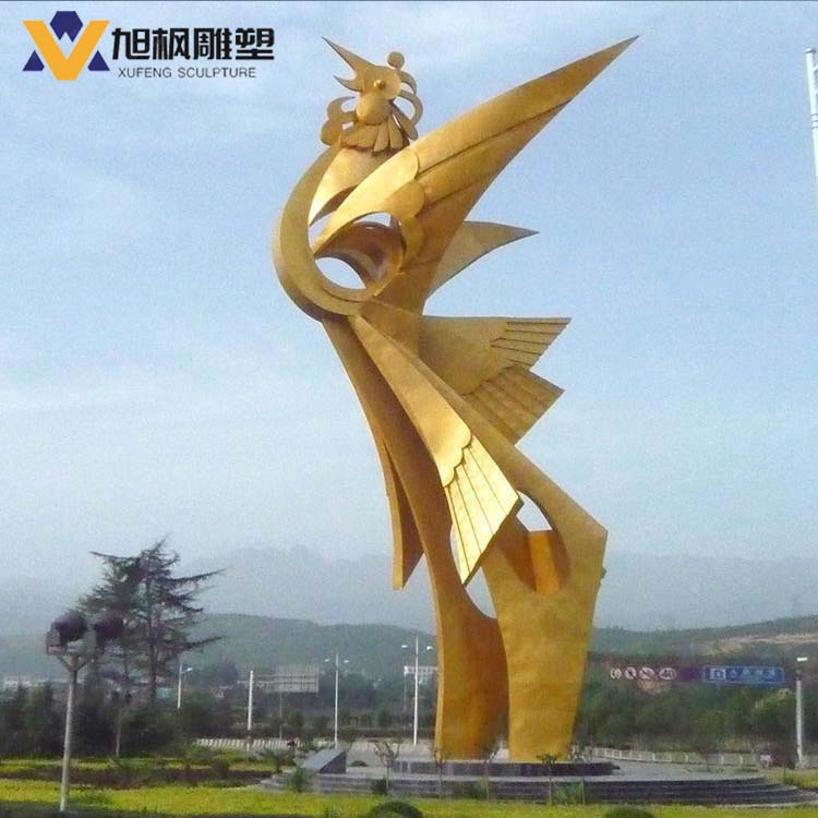 不锈钢镜面雕塑