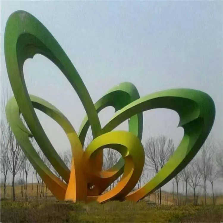 不锈钢广场雕塑2