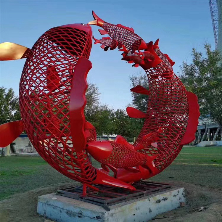 不锈钢海洋雕塑